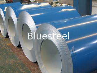 کویل فولاد گالوانیزه رنگی رنگ آبی رنگ Coil Steel Ppgl Ppil Prepainted