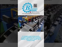 درب رولر با شکل لوله هشت گوشه ای