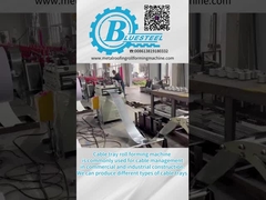 دستگاه شکل گیری رولی عمودی ریک ذخیره سازی/ ماشین شکل گیری رولی زاویه ای سبک فولاد 7.5KW