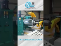 نوار فولادی سیم پیچ فلزی خط برش سیم پیچ گالوانیزه فولاد آلومینیومی