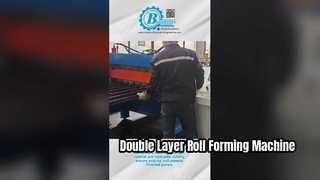 معرفی 13-28 ایستگاه دولایه رول فرمینگ دستگاه خام با عرض 1000 میلی متر برای شما