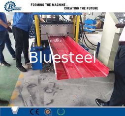 ماشین برش هیدرولیک ایستاده بخیه رول شکل گیری 8T وزن برای 0.3-1.2mm ضخامت