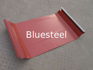 فولاد رنگ آلومینیوم پانل سقف ایستاده درز رول تشکیل دستگاه با سیستم هیدرولیک