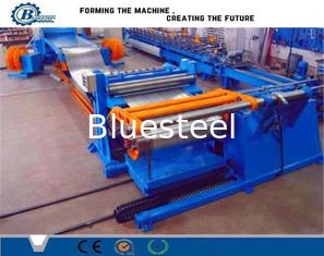 دقيقي 380V قدرت برش خط تراش خط با وزن 25T Recoiler و 610mm Recoiler ID