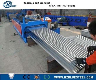 دستگاه شکل دهی فولاد راه راه PLC 8T 10 - 25m/min