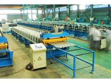 دستگاه شکل دهی موجدار فولادی رمزدار Omron 13 - 30 ایستگاه غلتکی