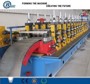 سیستم کنترل PLC Guardrail Roll Forming Machine ± 1mm ​​Tolerance